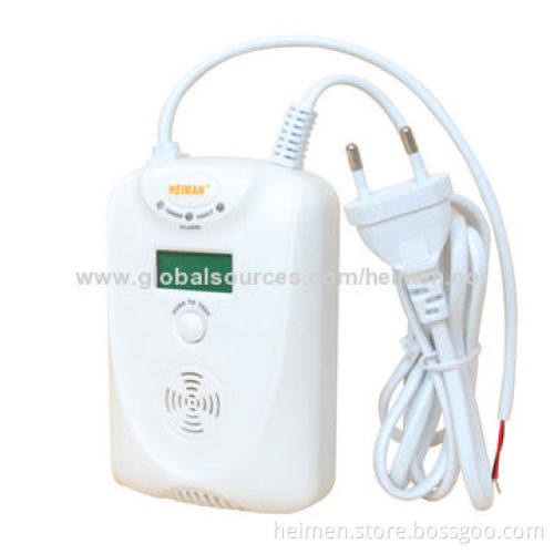 Independent Electrochemical CO Sensor with LCD Display, 100-240V AC 9V battery opeartedNew